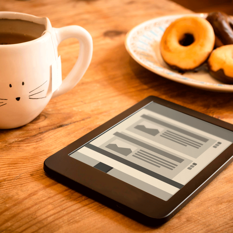 e-reader Mockup